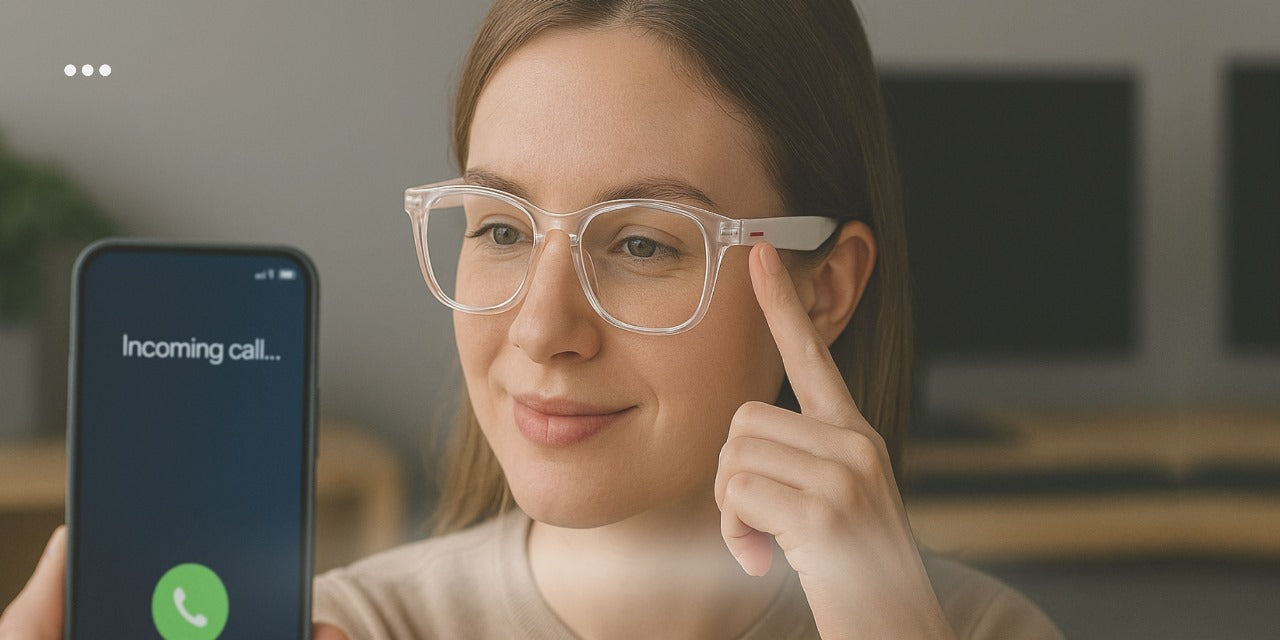 A Touch Wake-Up: AI Glasses with Voice Assistant