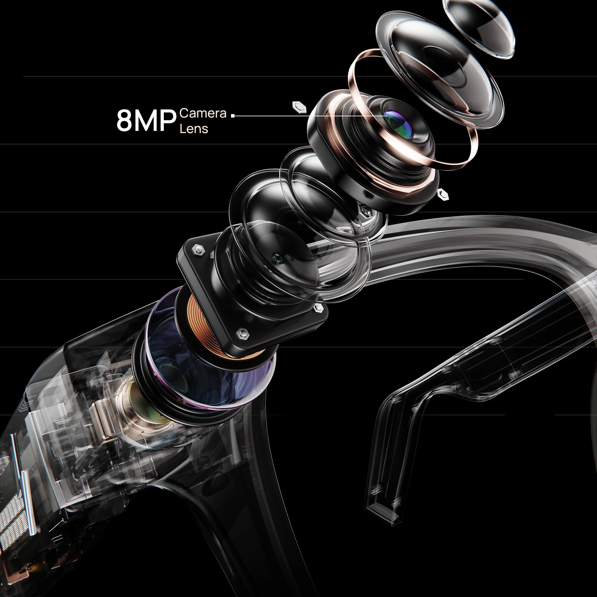 Dash V3 Camera Glasses