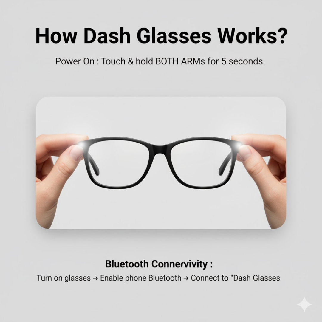 Dash A1 Smart Glasses