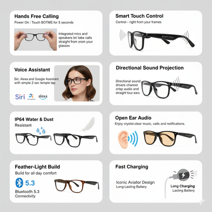 Dash A1 Smart Glasses