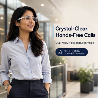 Crystal clear hands-free calls on Dash S1 dual mics