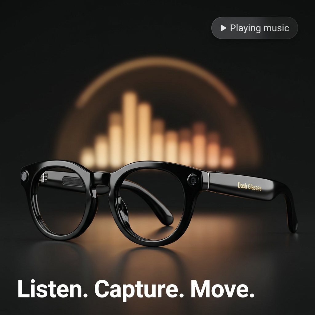 Dash V3 Camera Glasses