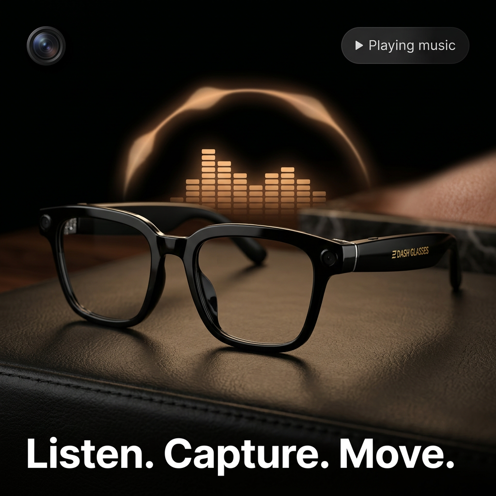 Dash V3 Camera Glasses